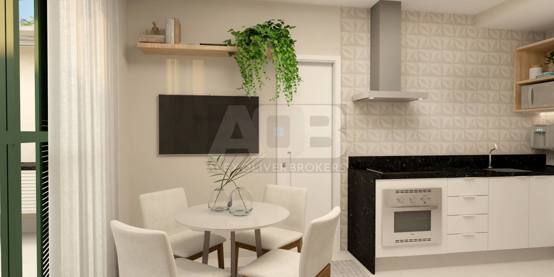 Apartamento, 1 quarto, 58 m² - Foto 2